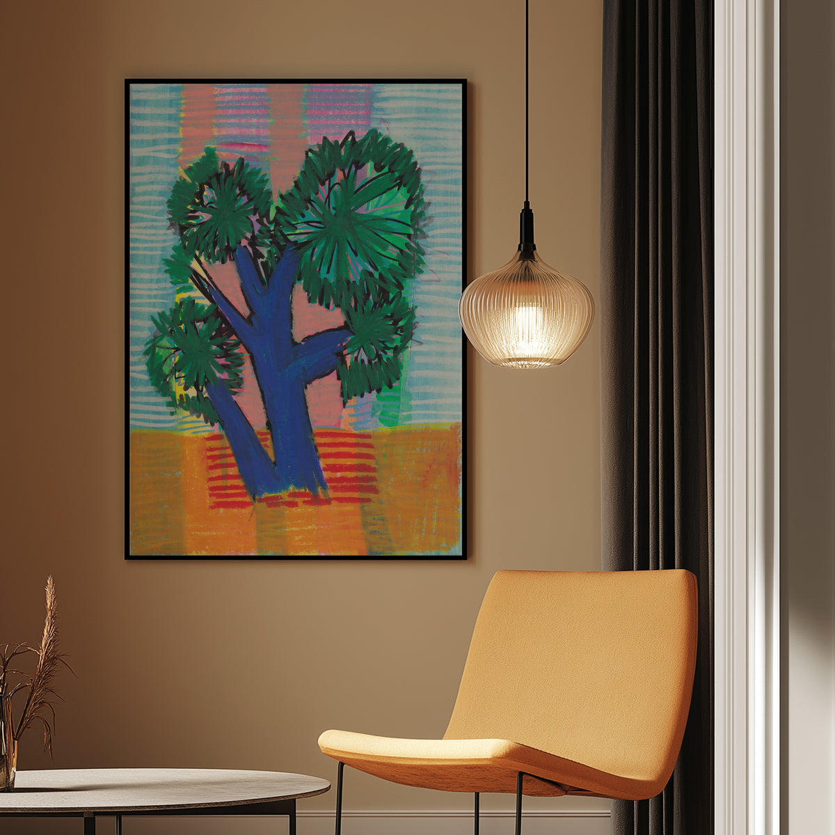 Blue Shade — Fine Art Giclée Print