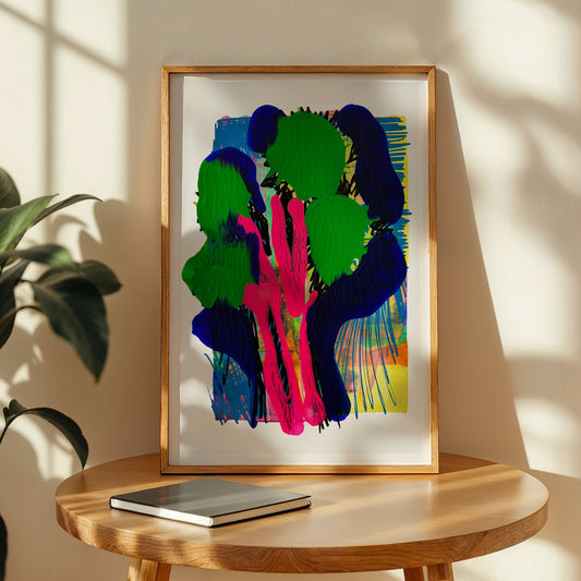 Pink Palms — Fine Art Giclée Print