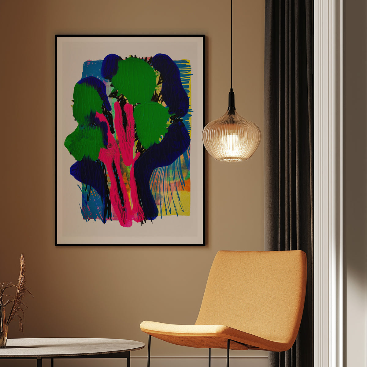 Pink Palms — Fine Art Giclée Print