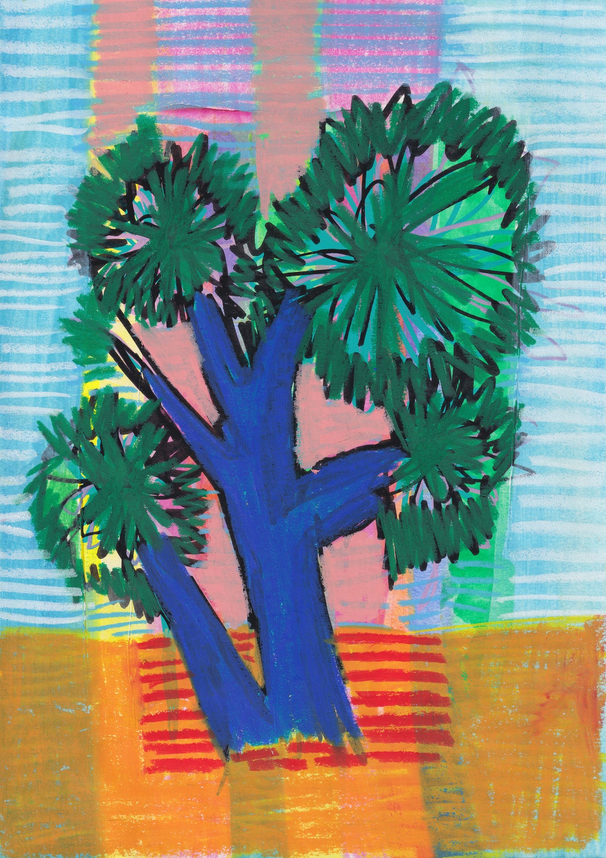 Blue Shade — Fine Art Giclée Print