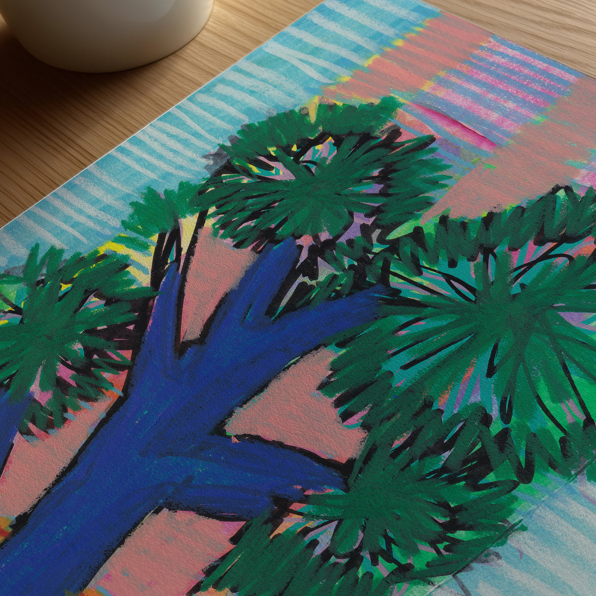 Blue Shade — Fine Art Giclée Print