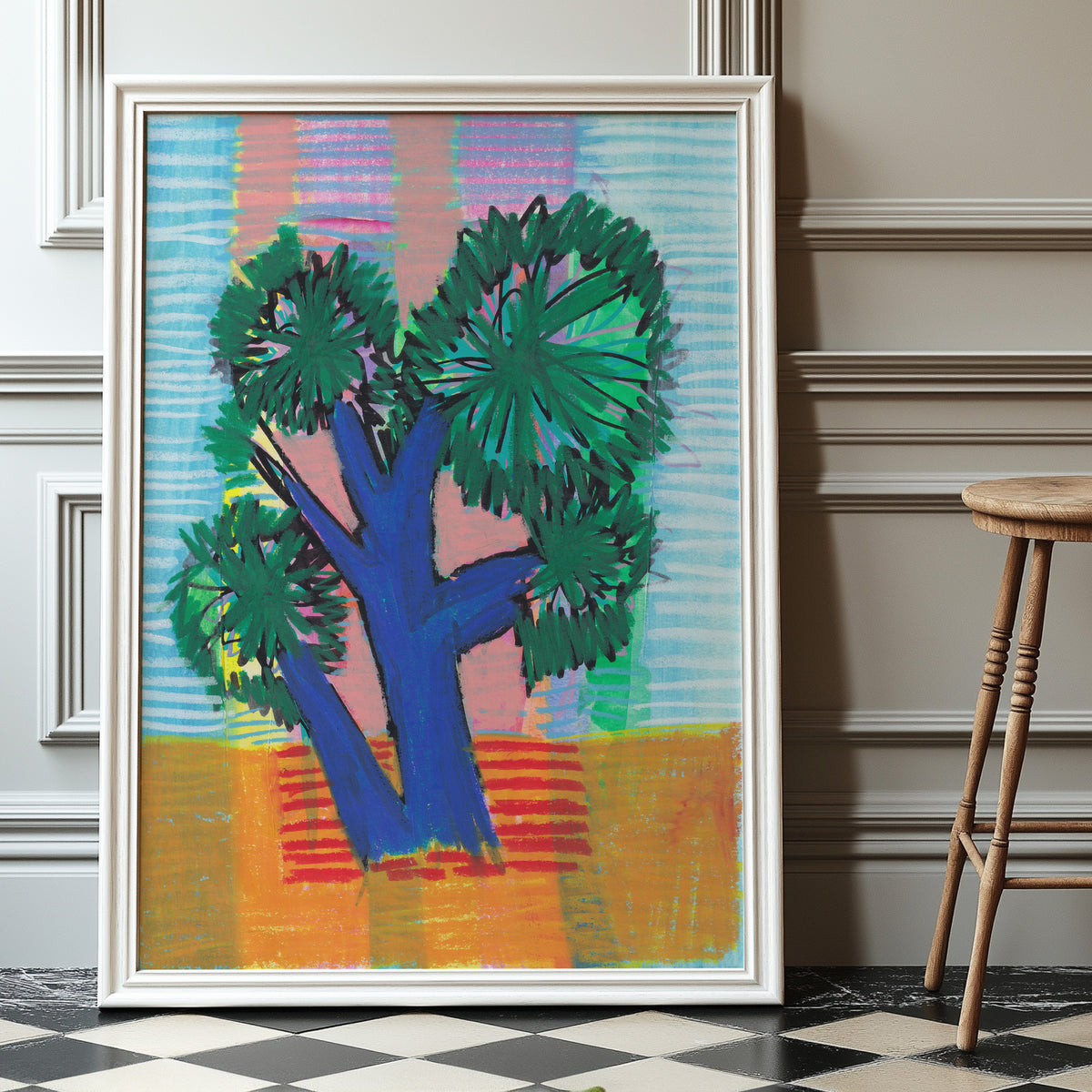 Blue Shade — Fine Art Giclée Print