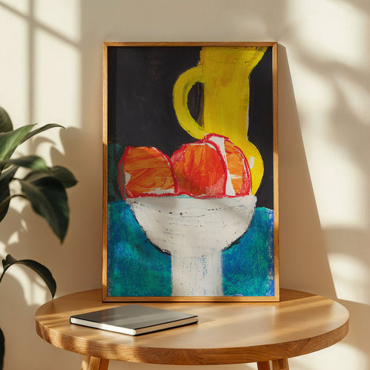 Oranges and Water — Fine Art Giclée Print