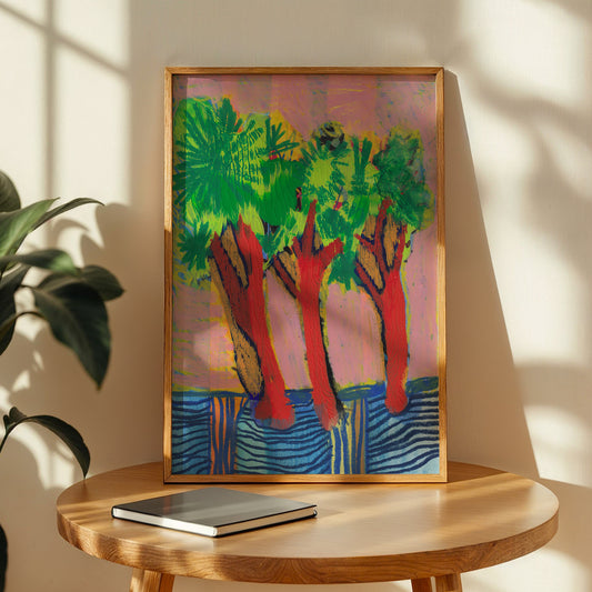 Pink Evening — Fine Art Giclée Print