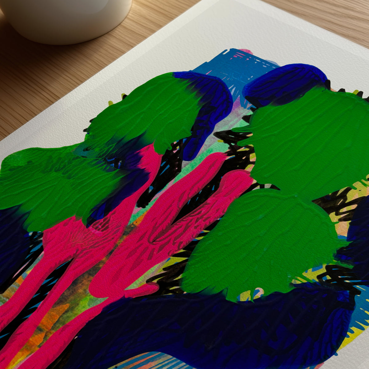 Pink Palms — Fine Art Giclée Print