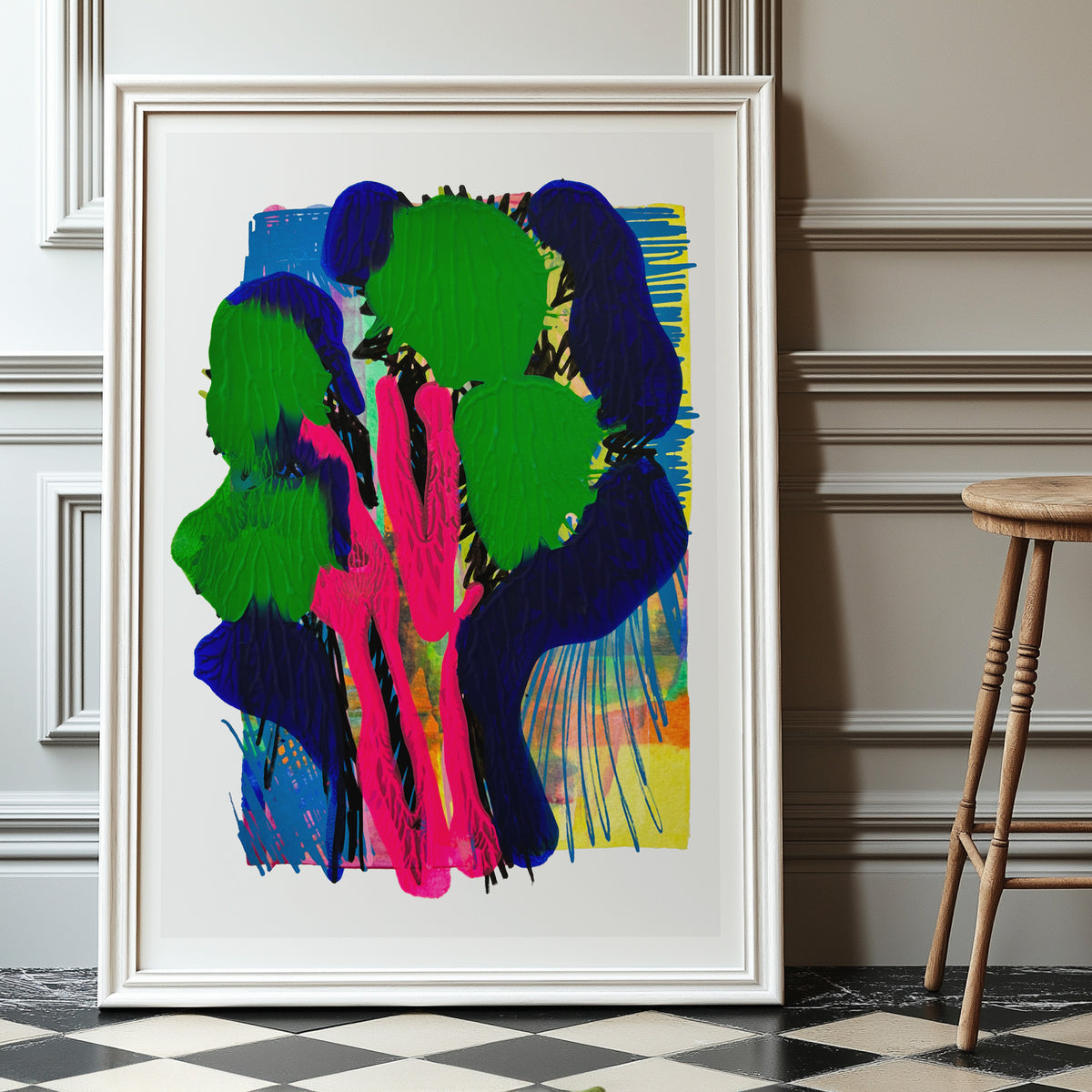 Pink Palms — Fine Art Giclée Print