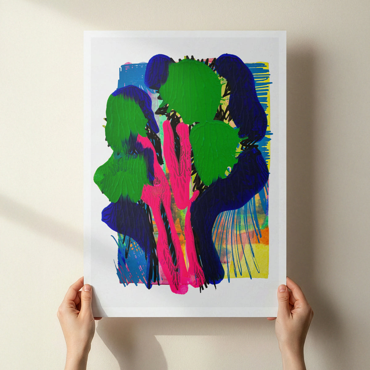 Pink Palms — Fine Art Giclée Print
